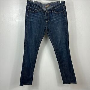 Paige Laurel Canyon Low Rise Whiskering Jeans Size 32